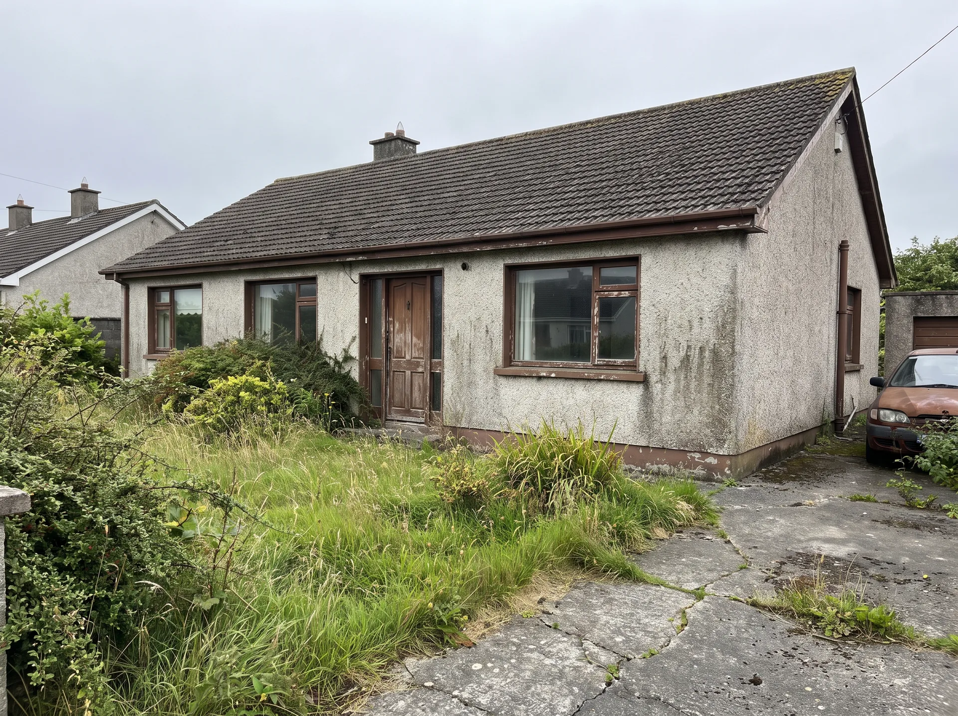 1980s Bungalow Deep Retrofit before work started
