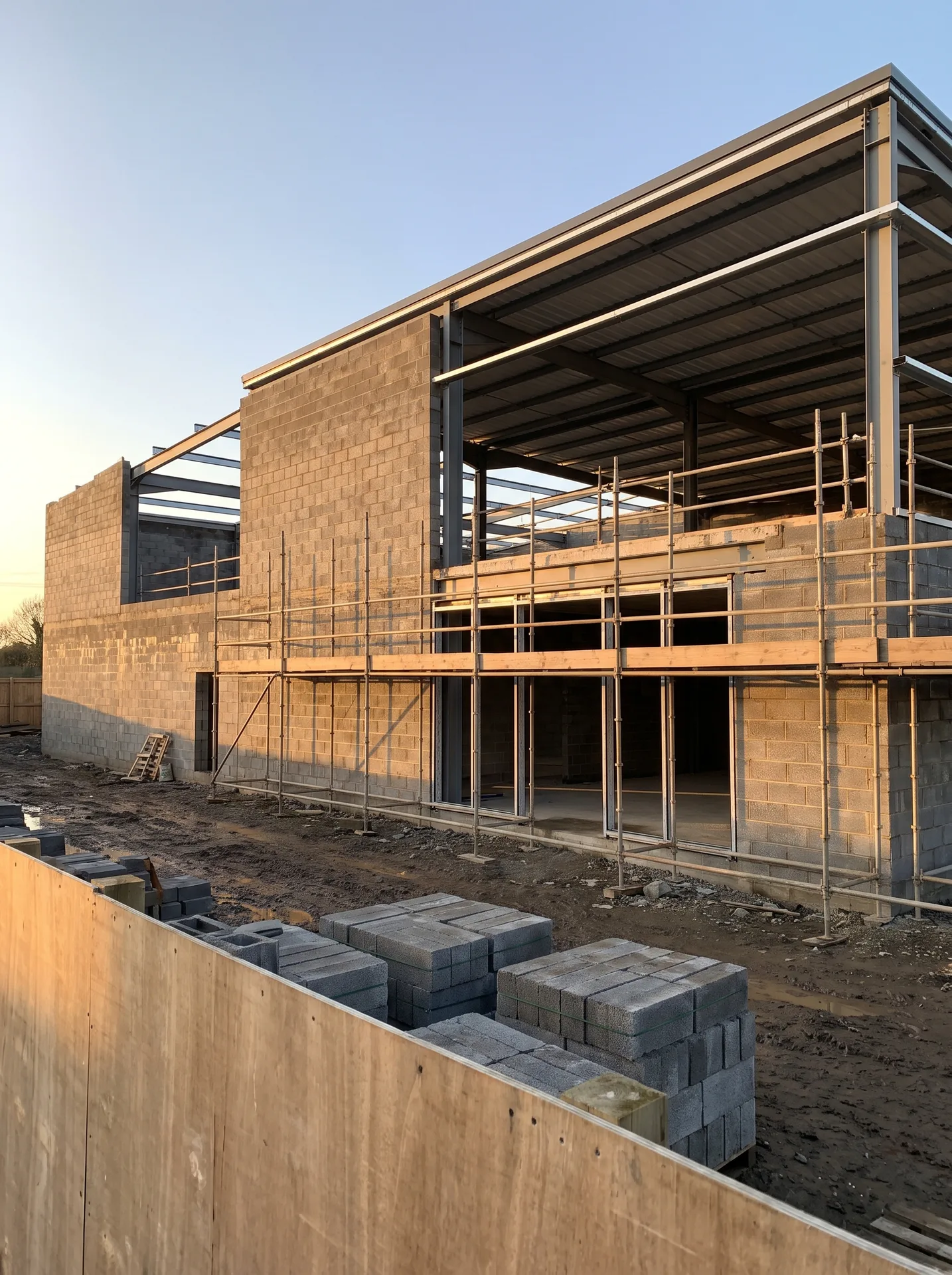Commercial Build in Progress, commercial project by OFCON